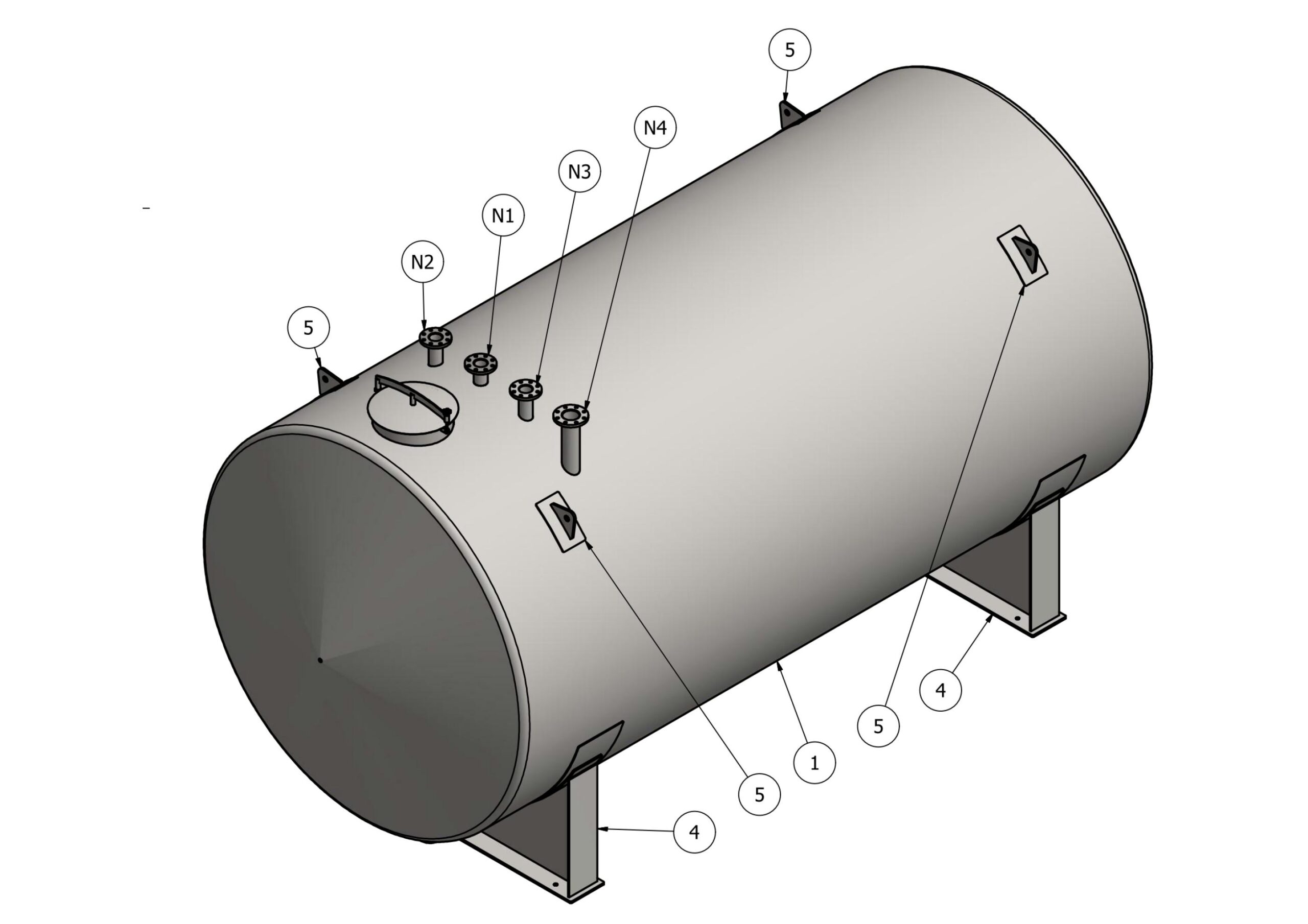 Industrial tanks
